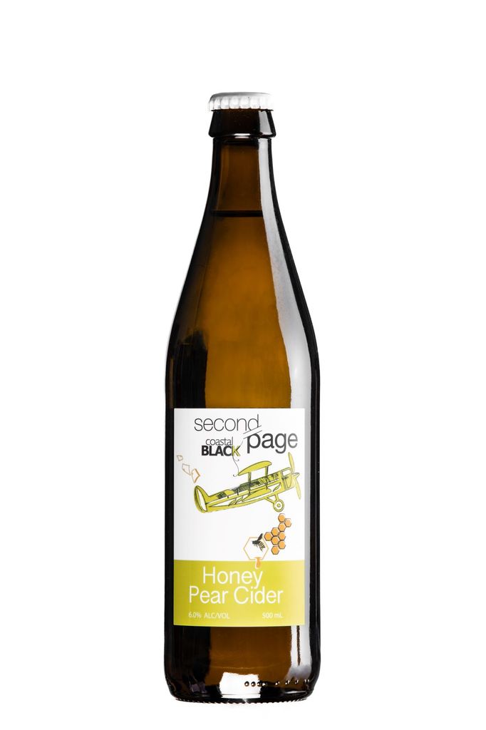 Second Page | Honey Pear Cider - Coastal Black