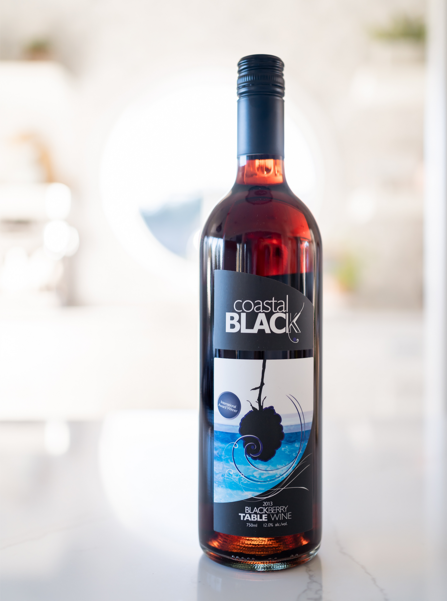 Blackberry table wine, made in canada