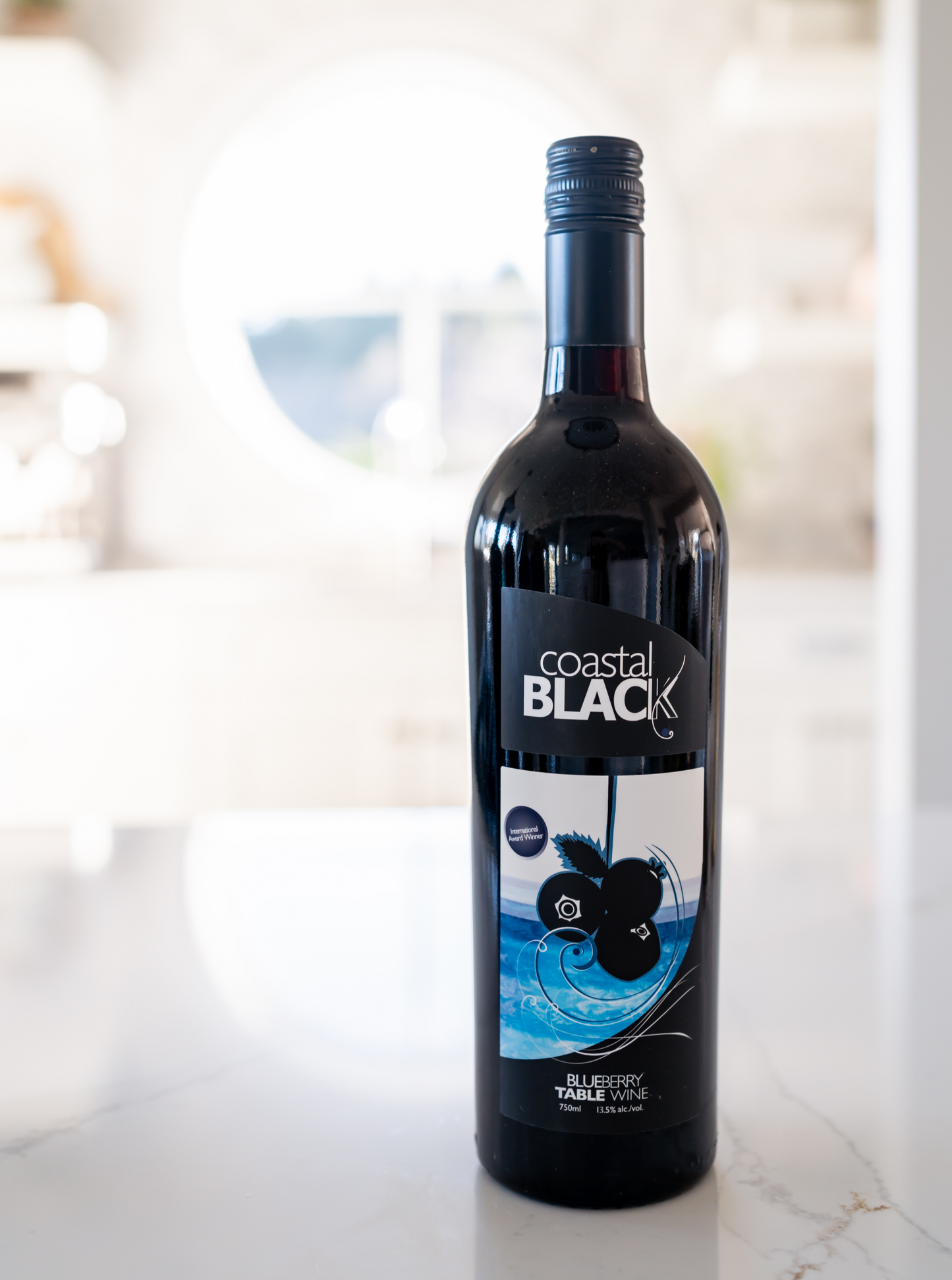 Canadian blueberry wine