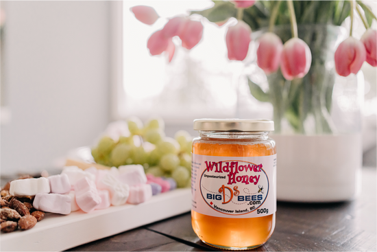 wildflower honey, made in canada
